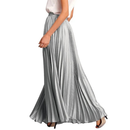 Damen-Plisseerock mit elastischem Bund